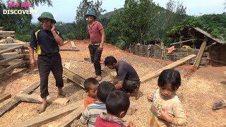 CHÚNG CHÁU LÊN THĂM CHÚ DIA LÀM NHÀ MỚI | TÂY BẮC DISCOVERY