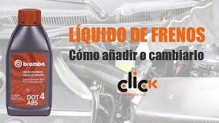 Cómo añadir o cambiar liquido de frenos