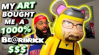 1000% BEARBRICK BREAKING BAD WALTER WHITE UNBOXING & REVIEW | I BOUGHT A 1000% BEARBRICK |