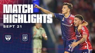 FC Dallas vs LAFC Highlights | September 21, 2024