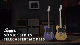 Exploring the Squier Sonic Series Telecaster Models | Fender