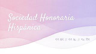 Elkins Sociedad Honoraria Hispánica | September Meeting Recording (Wed, 9/9) [Captions]