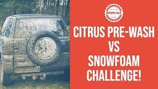 Citrus Pre-Wash VS Snowfoam Contactless Wash Challenge!