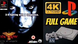 The Crow: City of Angels | PS1 | 4K60ᶠᵖˢ UHD| Longplay Walkthrough Playthrough Full Movie Game