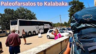 Paleofarsalos to Kalabaka - Train & Bus Travel in the Greek Countryside