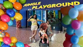 #VLOG YANGI PLAYGROUNDGA BIZNI TAKLIF QILISHDI  #Aisha #vlogs #aqsh #amerika #oilaviy #kun #nyc #uz