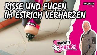 RISSE VERHARZEN | So einfach geht's mit THOMSIT R 729!  #einfachmacher