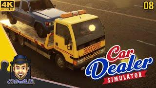 TOWING TWO VEHICLES AT THE SAME TIME MAN! - Car Dealer Simulator Gameplay - 08