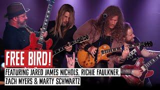 Free Bird! Jared James Nichols, Richie Faulkner, Zach Myers & Marty Schwartz Shred the Skynyrd Jam