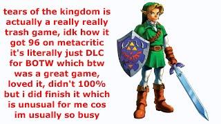 BOTW is better than TOTK