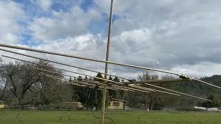 Antenna Was To High To Pick Up TV Signal.