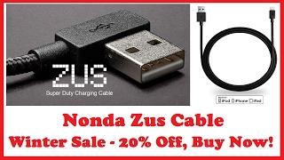 Nonda ZUS Cable Promo with Winter Sale Promo Link!