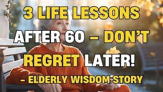 3 Life Lessons After 60 – Don’t Regret Later! | Elderly Wisdom Story
