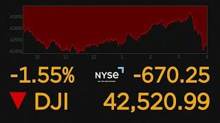 Stocks tank after China also announces retaliatory tariffs