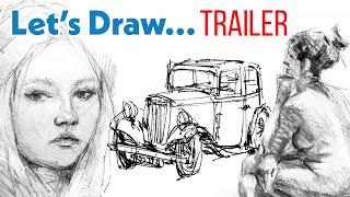 New Live Streams! (Let's Draw... ️ Trailer)