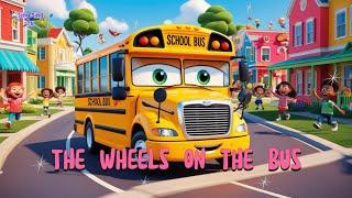 The Wheels on the Bus go round and round | Sing Sing Song |