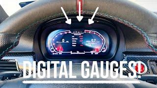 Installing a Digital Dashboard Gauge Cluster In My BMW E90 E92!