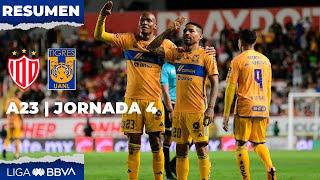 Resumen y Goles | Necaxa vs Tigres | Liga BBVA MX | Apertura 2023 - Jornada 4