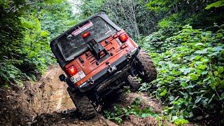 ÇAMURLU ORMANDA OFF ROAD  4x4 Off-road in The Forest | Off Road Yıkım Ekibi