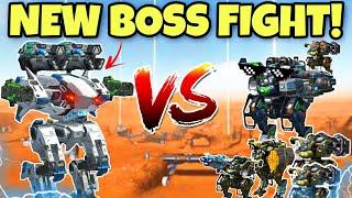  1VS6 HAWK VS COSSACKS ARMY BOSS FIGHT SKIRMISH CONCEPT || WAR ROBOTS ||