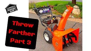 Make Your Snowblower Throw Farther Part 3. DIY Impeller Kit Install On An Ariens Snowblower.