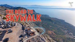 The road to SKYWALK, Biokovo mountain./ SKYDIO 2