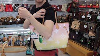 Classy and trendy Louis Vuitton Neverfull MM Bags Review - Dallas Designer Handbags