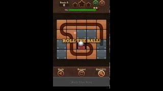 Roll The Ball Slide Puzzle 2 - Basic A Level 8 Walkthrough