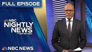 Nightly News Full Episode - Jan. 2