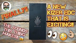 This BRAND NEW Kizer knife is AMAZING!! You have to hear it… and flick it!! ‍