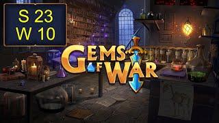 ️ Gems of War, Campaign 23 Week 10 | Final Campaign Week, Testing Mythic, Raid Event ️