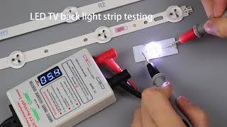 LED Tester - How to Test LED Backlighting - TKDMR GJ2C LED TV Backlight Tester