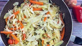 JAMAICAN STYLE STIR FRY CABBAGE RECIPE