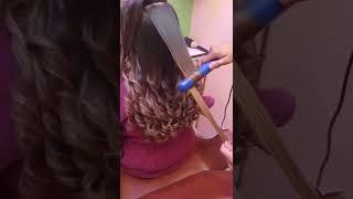 how to curly with stagihteen#blowdryhair #curly #story #beautyyoutube