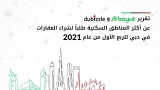 المناطق السكنية الأكثر طلباً لشراء العقارات في دبي للربع الأول 2021