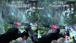 Crysis 3 - AMD Frame Pacing Prototype 2 Driver Comparison - Frame Rating