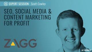 How To Use SEO, Social Media & Content Marketing For Increasing Profits - Scott Cowley