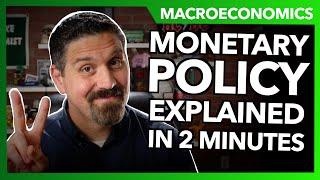 New Monetary Policy Explained in 2 Minutes- Macroeconomics