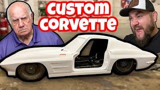 THE BADDEST CORVETTE BUILD EVER! BUDGET 1963 VETTE CUSTOM HOT ROD ON AIR BAGS! CHASSIS SWAP