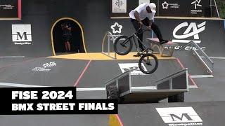 BMX STREET FINALS @ FISE 2024 #bmx