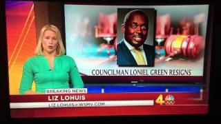 Councilman Loniel Greene resigns - William D. Mason Jr responds