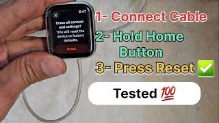 Apple Watch All Series Hard Reset |Apple Watch Screen lock