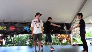 Taka Hasegawa from SpinGear Tokyo at Pearlridge
