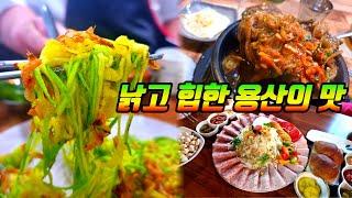 힙함과 허름함이 공존하는 용산의 맛집들. 10시간 동안 6차까지