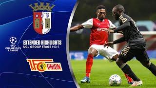 Braga vs. Union Berlin: Extended Highlights | UCL Group Stage MD 5 | CBS Sports Golazo