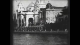 Panorama of the Paris Exposition, from the Seine (1900)