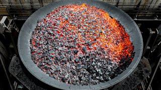 Melting 50 Million Tons of Iron Ore! Process of Making High Quality Wire Rods in Korea