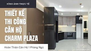 [Hình Ảnh Thực Tế] Hoàn Thiện Thiết Kế Thi Công Căn Hộ Tông Đen Cá Tính | TRÒN DECOR