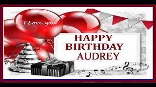 Happy Birthday AUDREY