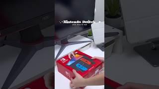 ˙｡˚ unboxing nintendo switch oled 🫧 ˖ ° #nintendo #unboxing #nintendoswitch #nintendoswitcholed